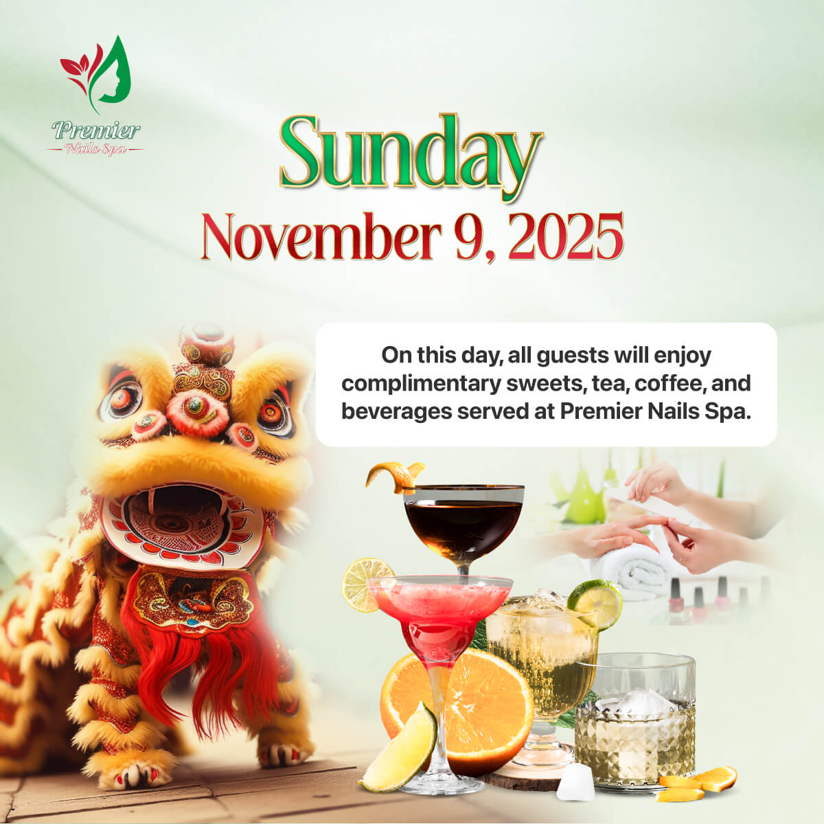 💚 Premier Nails Spa - Promotion 💚